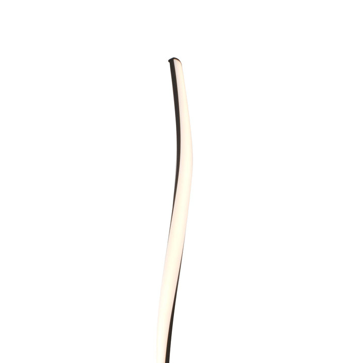 Mantra M5363 Nur Brown Oxide Floor Lamp LED Dimmable Frosted Acrylic Brown Oxide