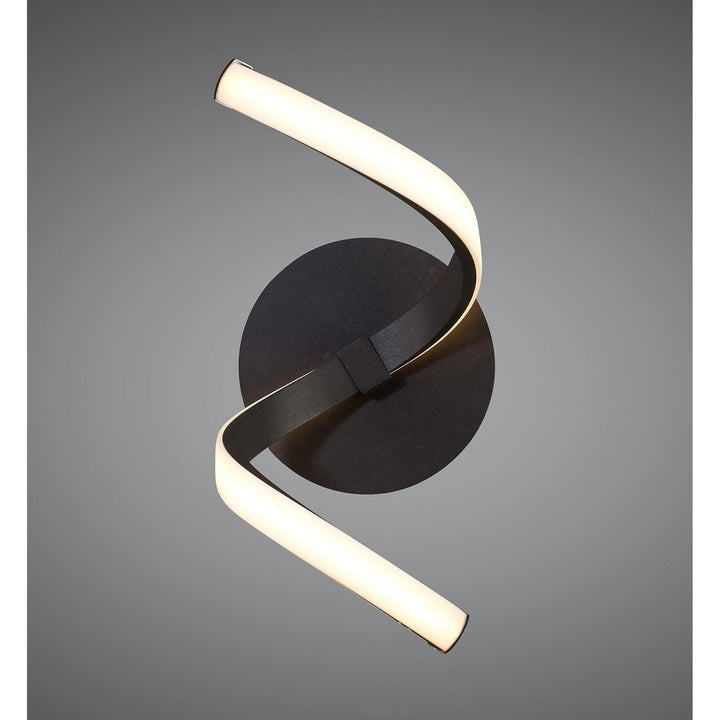 Mantra M5365 Nur Brown Oxide Wall Lamp LEDFrosted Acrylic Brown Oxide