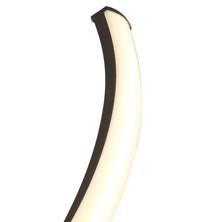 Mantra M5366 Nur Brown Oxide Table Lamp LED Frosted Acrylic Brown Oxide