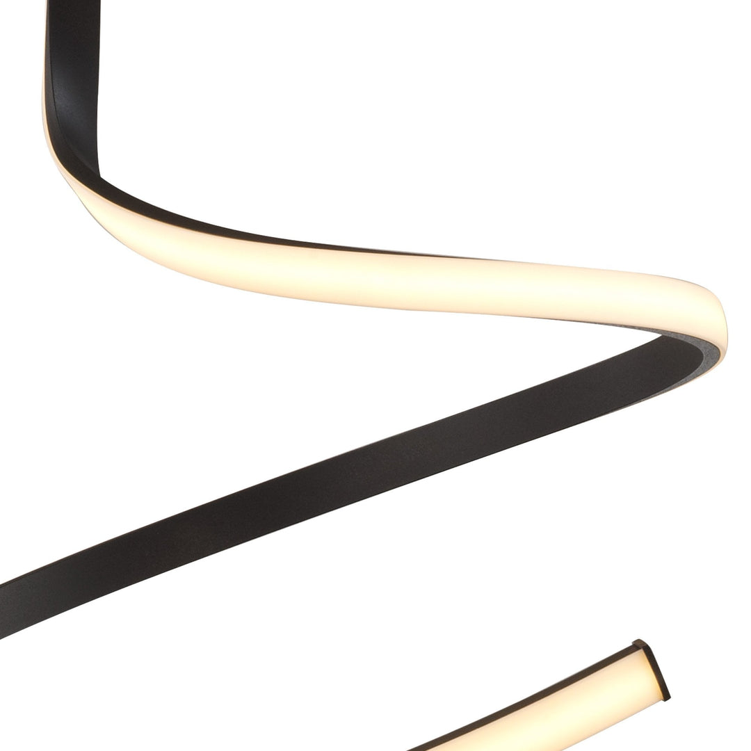 Mantra M5829 Nur BR Semi Ceiling LED Frosted Acrylic Brown Oxide