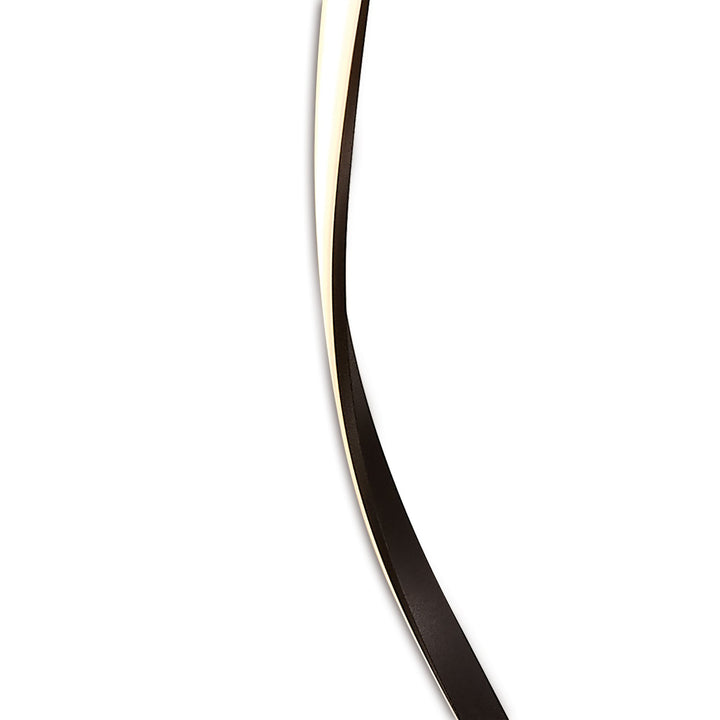Mantra M5805 Nur BR XL Floor Lamp LED Dimmable Frosted Acrylic Brown Oxide