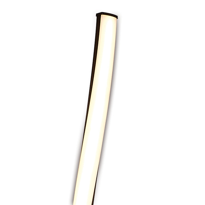 Mantra M5805 Nur BR XL Floor Lamp LED Dimmable Frosted Acrylic Brown Oxide