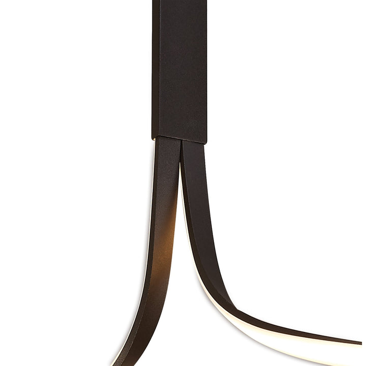 Mantra M5806 Nur BR XL Semi Ceiling LED Frosted Acrylic Brown Oxide