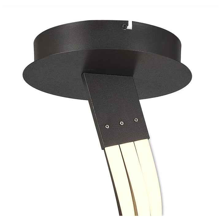 Mantra M5807 Nur BR XL Semi Ceiling LED Frosted Acrylic Brown Oxide
