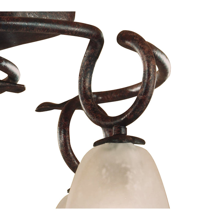 Mantra M2002 Oberture Ceiling 4 Light E14 Brown/Black Oxide