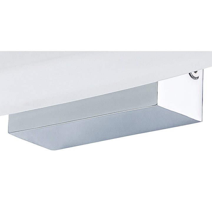 Mantra M8241/1 Ola Bathroom Wall Lamp 6W LED Oval Polished Chrome/Frosted Acrylic