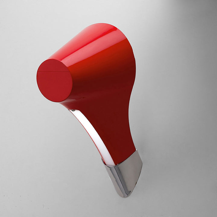 Mantra M1567 Ora Wall Lamp 1 Light Polished Chrome/red