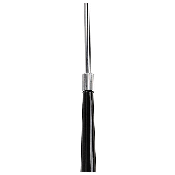 Mantra M1592 Ora Telescopic Convertible To Semi Flush 3 Light E27 Gloss Black/White Acrylic/Polished Chrome