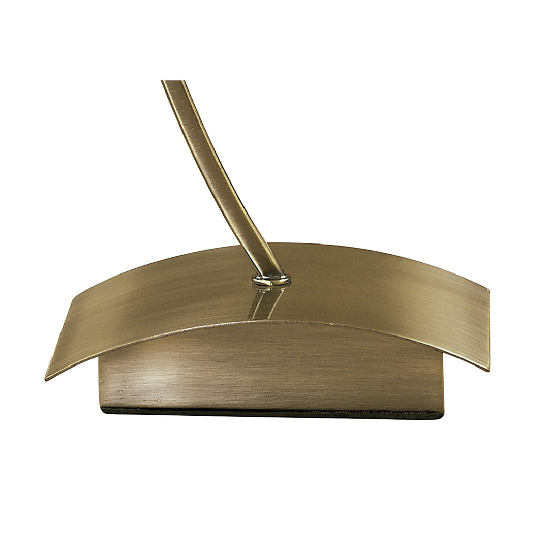 Mantra M0194AB Pietra Table Lamp 1 Light G9 Antique Brass