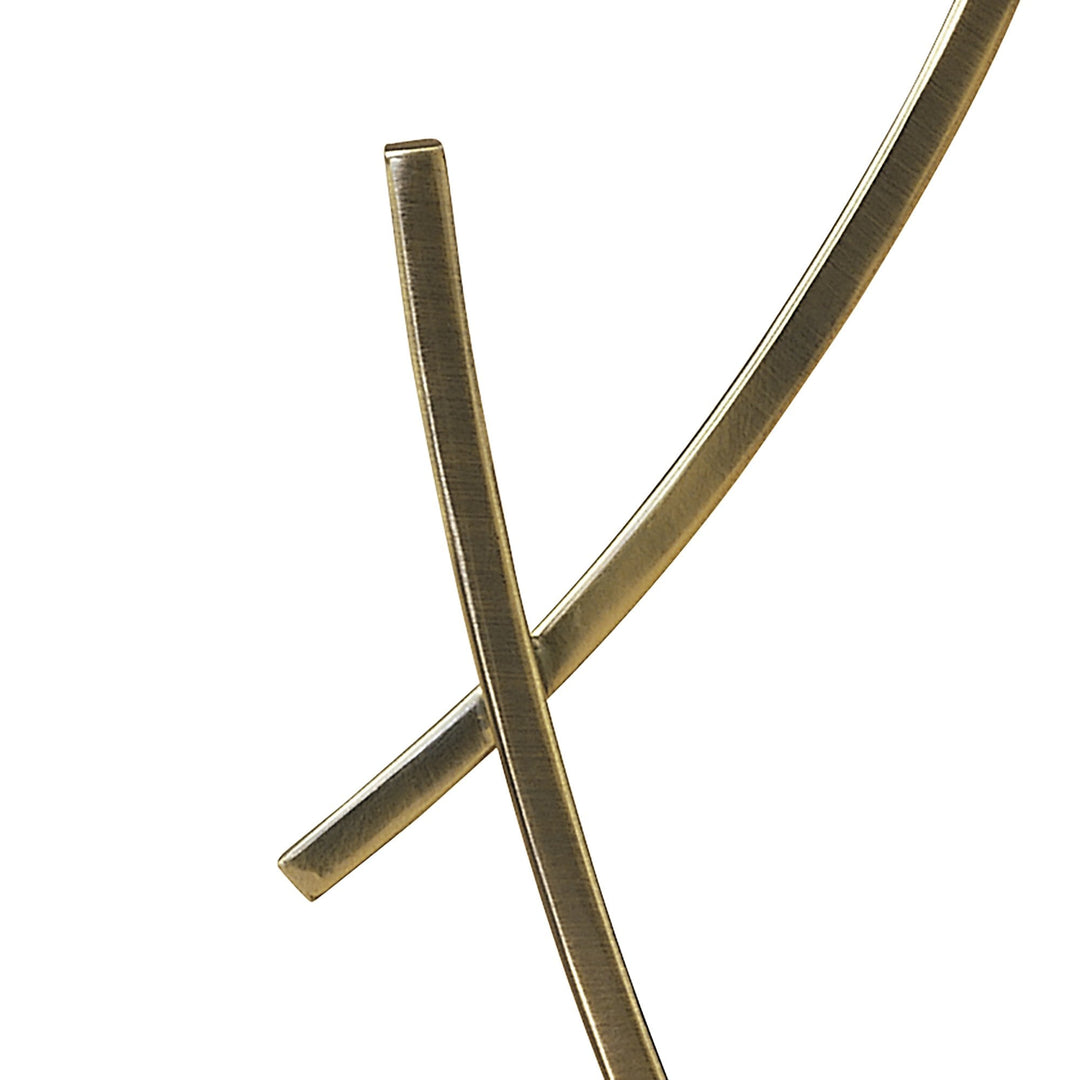 Mantra M0194AB Pietra Table Lamp 1 Light G9 Antique Brass