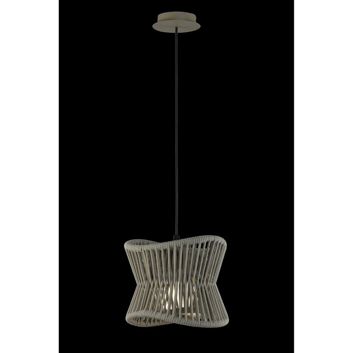 Mantra M7131 Polinesia Outdoor 31cm Pendant 1 Light Beige Oscu