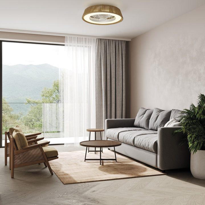 Mantra M7135 Polinesia Outdoor 19cm Table Lamp 2W LED Beige Oscu