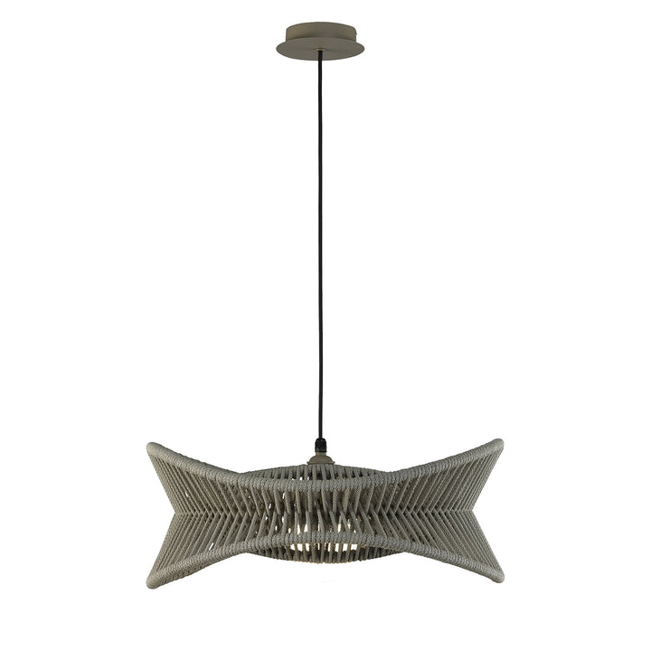 Mantra M7130 Polinesia Outdoor 60cm Pendant 1 Light Beige Oscu