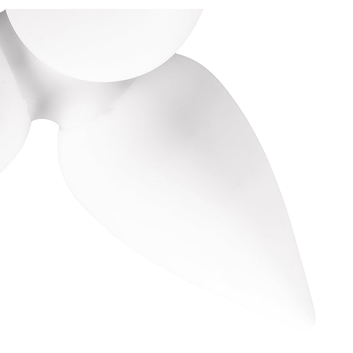 Mantra M1491 Palma Ceiling 3 Light CFL Outdoor Matt White/Opal White