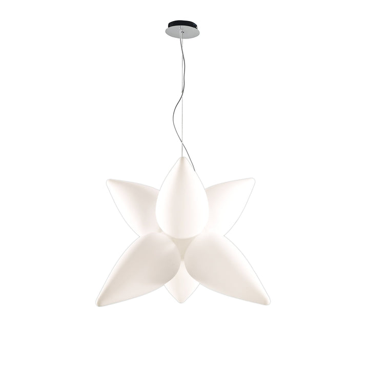 Mantra M1492 Palma Pendant 6 Light Outdoor White