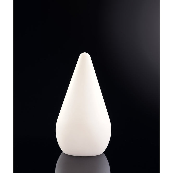 Mantra M1494 Palma Table Lamp 1 Light E27 Outdoor Opal White