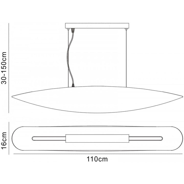 Mantra M1940 Pasion Pendant 6 Light White
