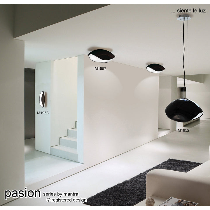 Mantra M1952 Pasion Pendant 3 Light Black