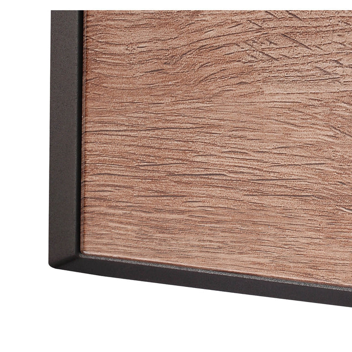 Mantra M6774 Ruka Outdoor Motion Sensor Wall Lamp 15W LED Anthracite/Walnut