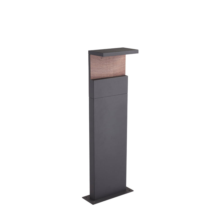 Mantra M6772 Ruka Outdoor Floor Lamp Medium 13W LED Anthracite/Walnut