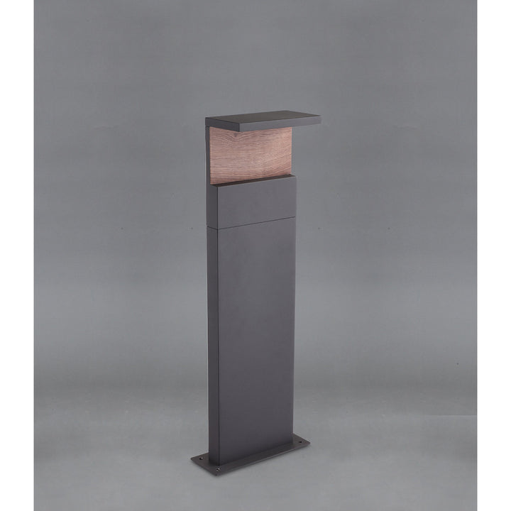 Mantra M6772 Ruka Outdoor Floor Lamp Medium 13W LED Anthracite/Walnut