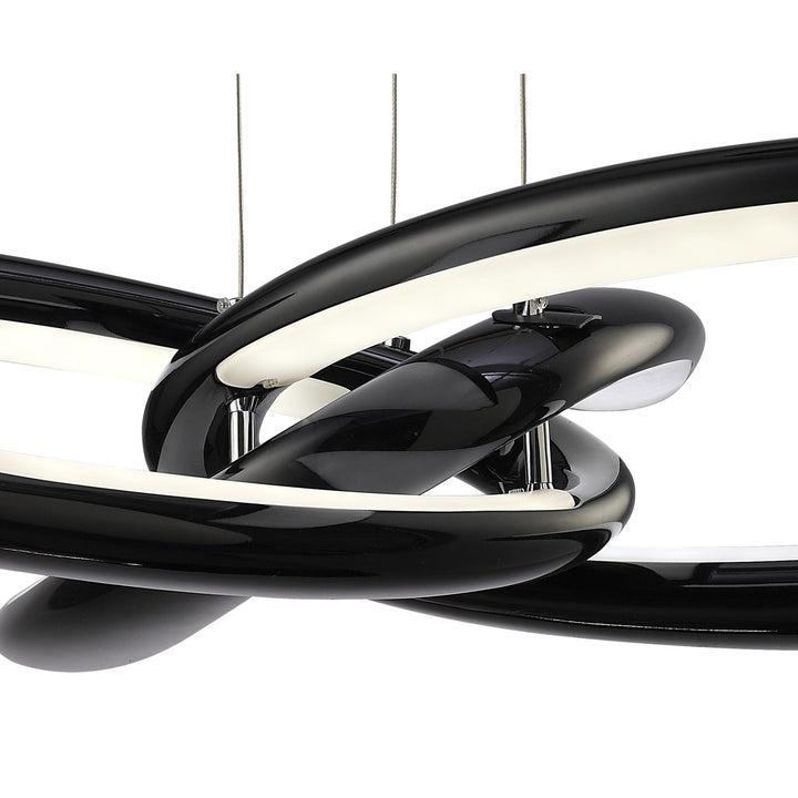 Mantra M3971 Knot Pendant LED Gloss Black