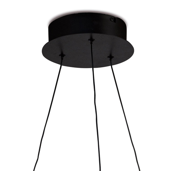 Mantra M5810 Infinity Brown Oxide Dimmable Pendant LED Brown Oxide