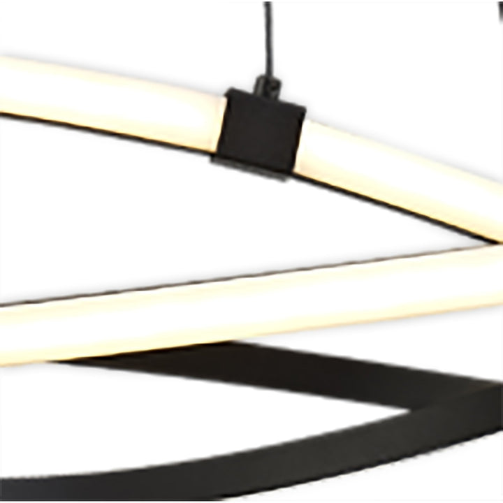 Mantra M5811 Infinity Brown Oxide Dimmable Pendant LED Brown Oxide