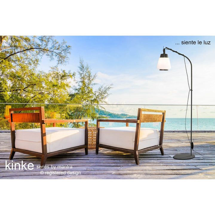 Mantra M6213 Kinke Lantern Table Lamp Anthracite