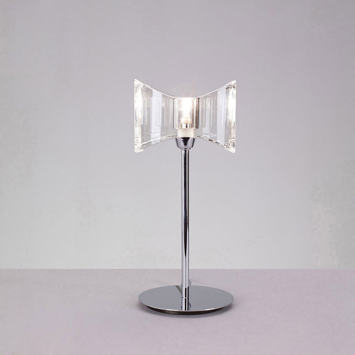 Mantra M0894 Kromo Table Lamp 1 Light Polished Chrome