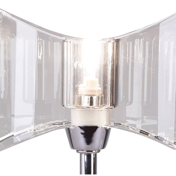 Mantra M0894 Kromo Table Lamp 1 Light Polished Chrome