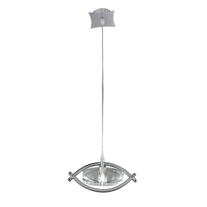 Mantra M0899 Kromo Pendant 1 Light Polished Chrome