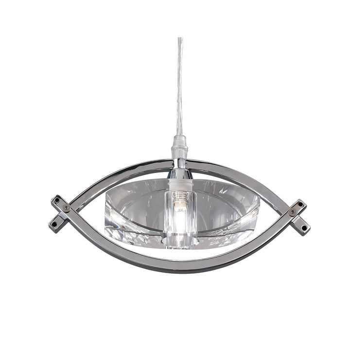 Mantra M0899 Kromo Pendant 1 Light Polished Chrome