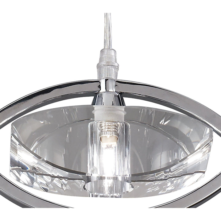 Mantra M0899 Kromo Pendant 1 Light Polished Chrome