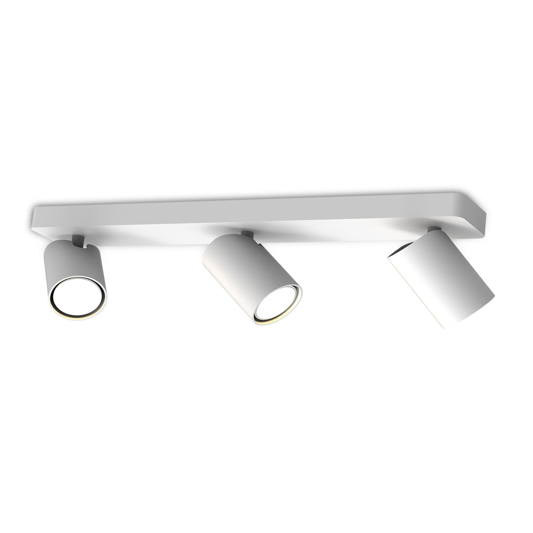 Mantra M6281 Sal Linear 3 Light Spotlight GU10 Matt White