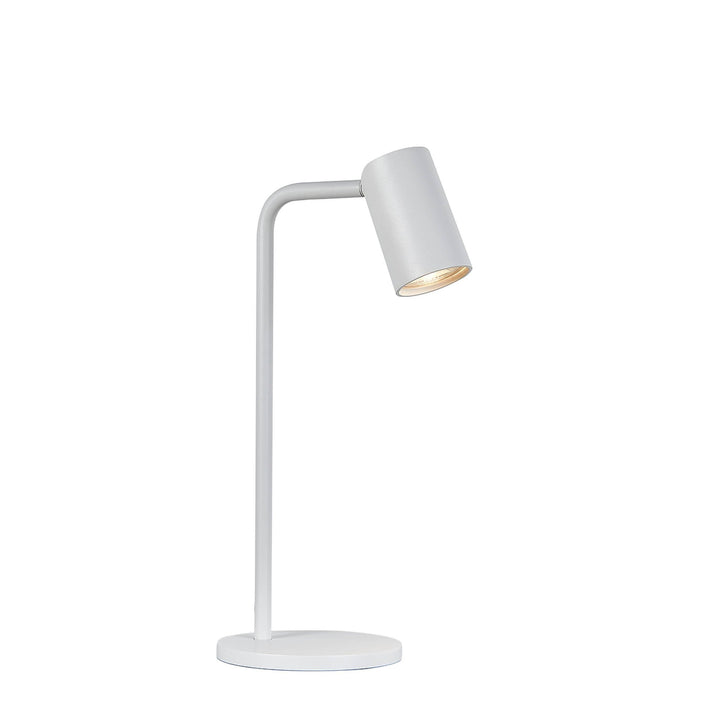 Mantra M7520 Sal Small Table Lamp Inline Switch 1 Light GU10 Sand White