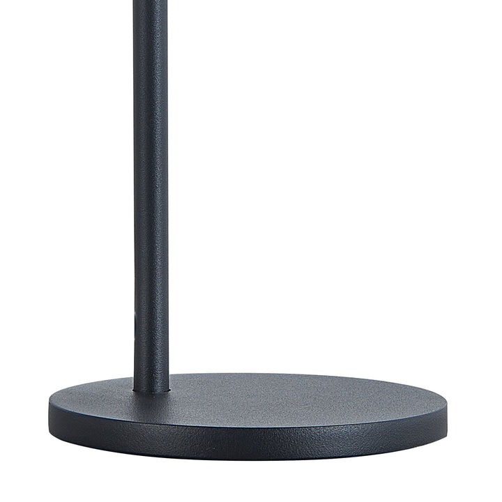 Mantra M7515 Sal Small Table Lamp Inline Switch 1 Light GU10 Sand Black