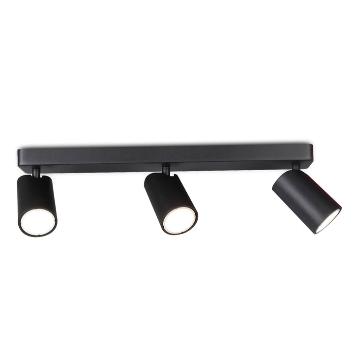 Mantra M6711 Sal Linear 3 Light Spotlight GU10 Matt Black