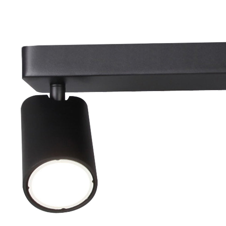 Mantra M6711 Sal Linear 3 Light Spotlight GU10 Matt Black