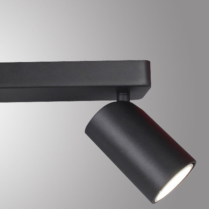 Mantra M6711 Sal Linear 3 Light Spotlight GU10 Matt Black