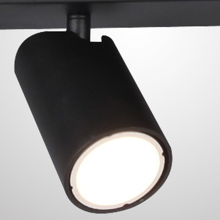 Mantra M6711 Sal Linear 3 Light Spotlight GU10 Matt Black