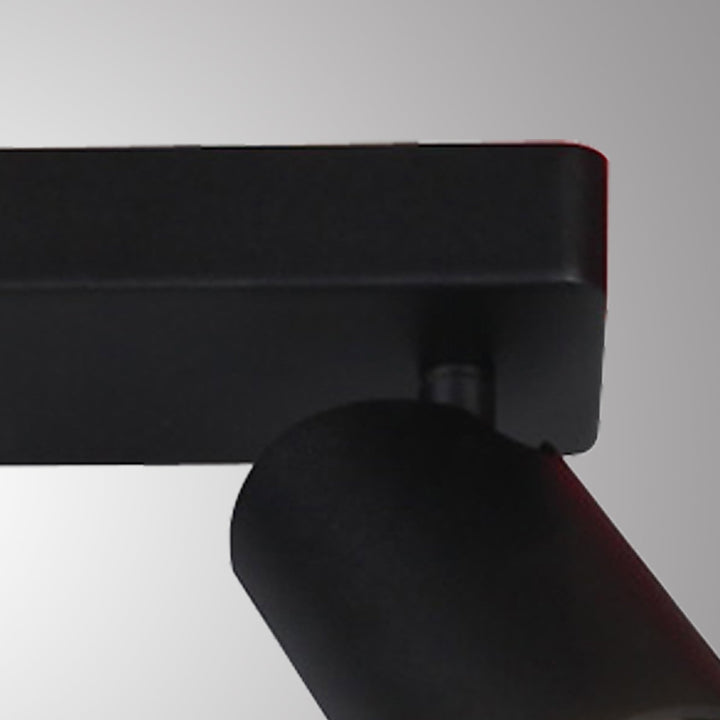 Mantra M6712 Sal Linear 2 Light Spotlight GU10 Matt Black