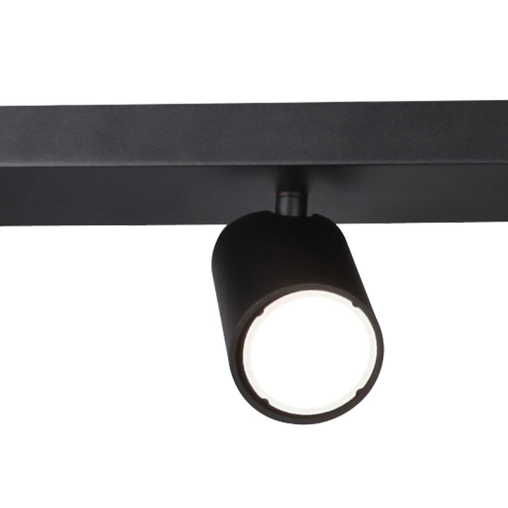 Mantra M6710 Sal Linear 4 Light Spotlight GU10 Matt Black