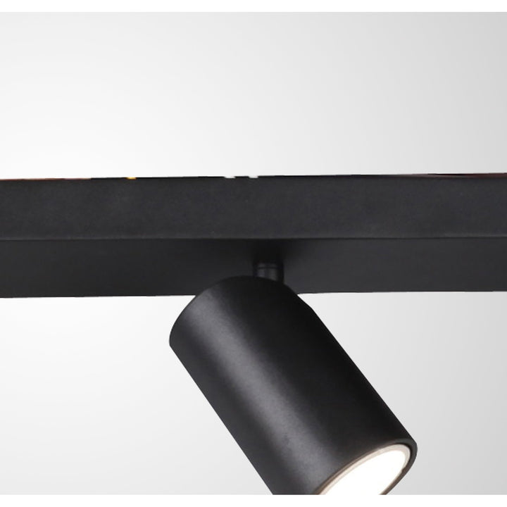 Mantra M6710 Sal Linear 4 Light Spotlight GU10 Matt Black