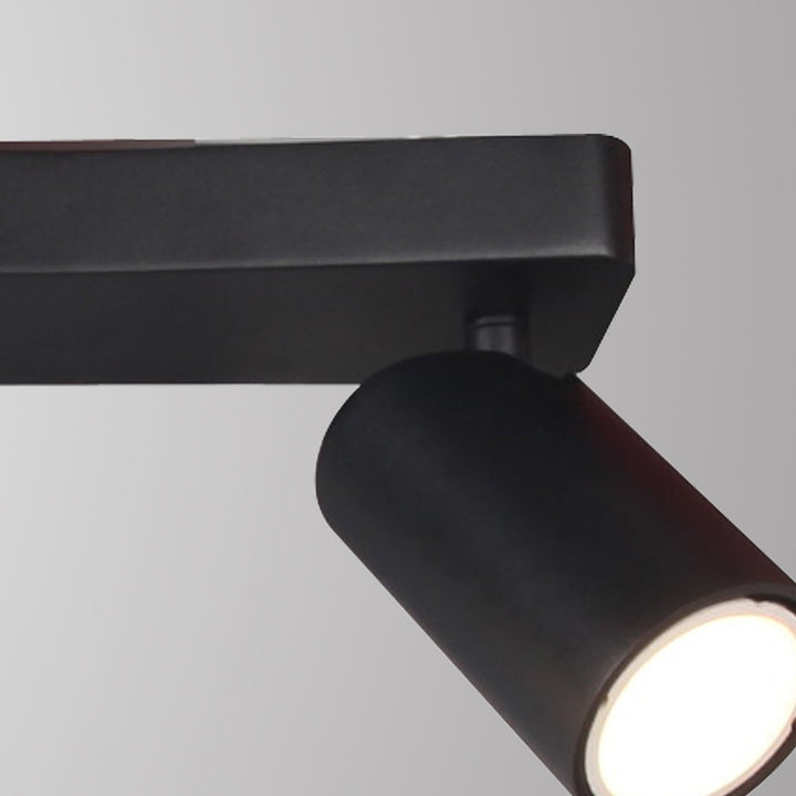 Mantra M6710 Sal Linear 4 Light Spotlight GU10 Matt Black