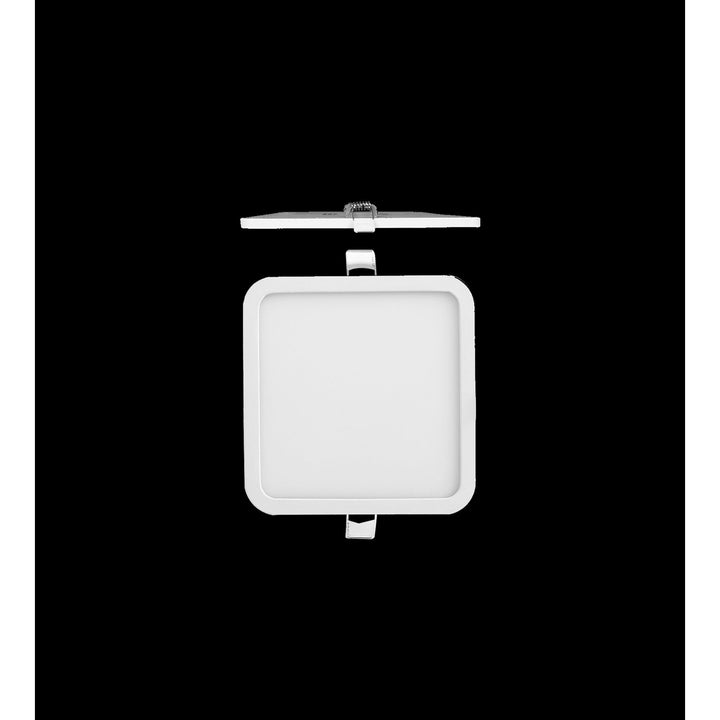 Mantra MC0195 Saona 14.5cm Square Recessed Ultra Slim Downlight 12W LED Matt White