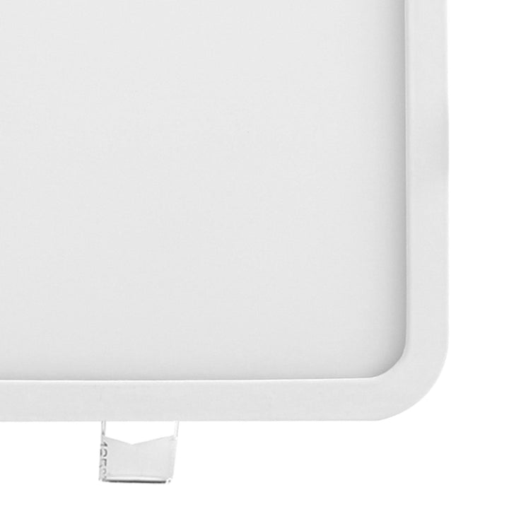 Mantra MC0193 Saona 22.5cm Square Recessed Ultra Slim Downlight 24W LED Matt White