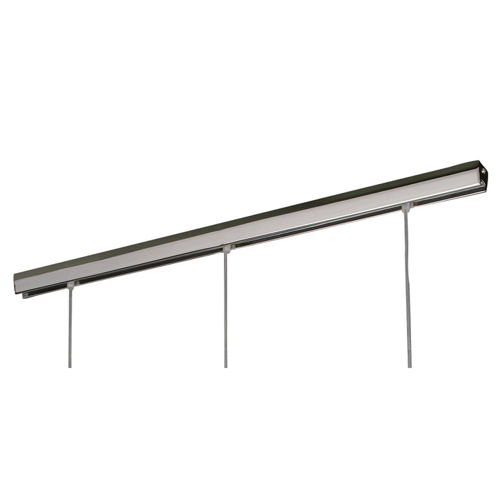 Mantra M8669/1 Sintesys Linear Pendant 3 Drop GU10 3 Light Bar Polished Chrome