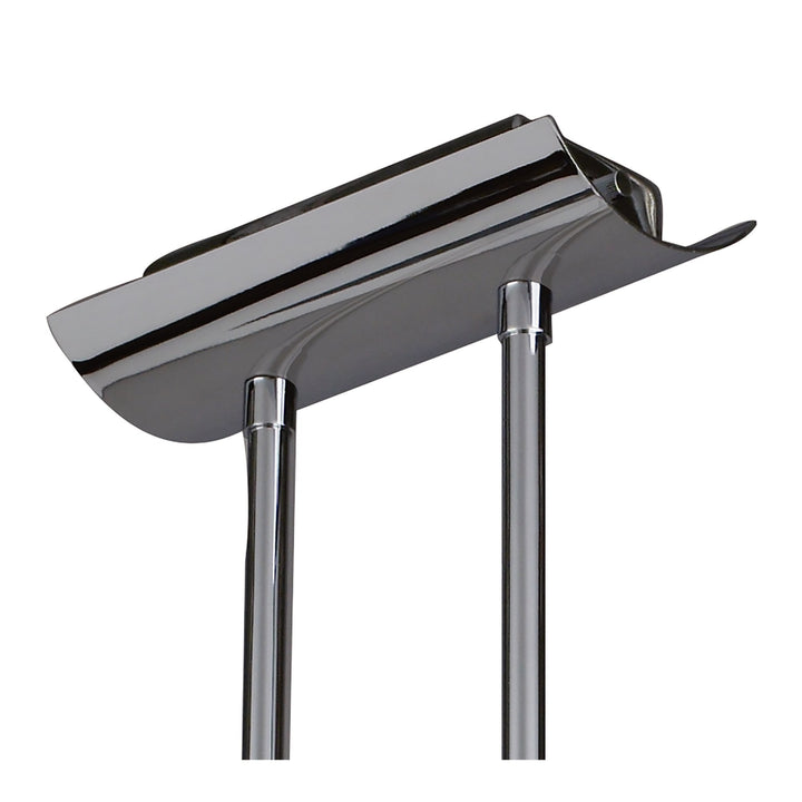 Mantra M8666/1 Sintesys Linear Telescopic Convertible To Semi Flush GU10 4 Light Polished Chrome - M8666