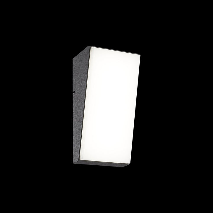 Mantra M7072 Solden Outdoor Vertical Wall Lamp 9W LED Dark Grey